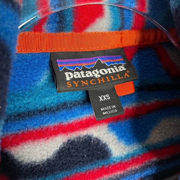 Patagonia | Synchilla Pullover T Snap Fleece Wave Tribal Southwest XXS Men’s - Picture 3 of 7